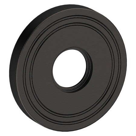 Baldwin Dummy Pair Rosettes Distressed Oil Rubbed Bronze 5047.402.FD